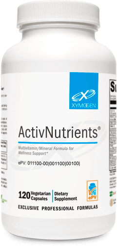 ActivNutrients® 120 Capsules * Xymogen Supplement - Conners Clinic