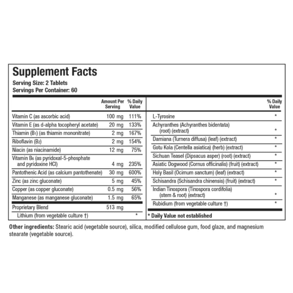 ADHS - 240 Tablets - Biotics Research Biotics Research Supplement - Conners Clinic