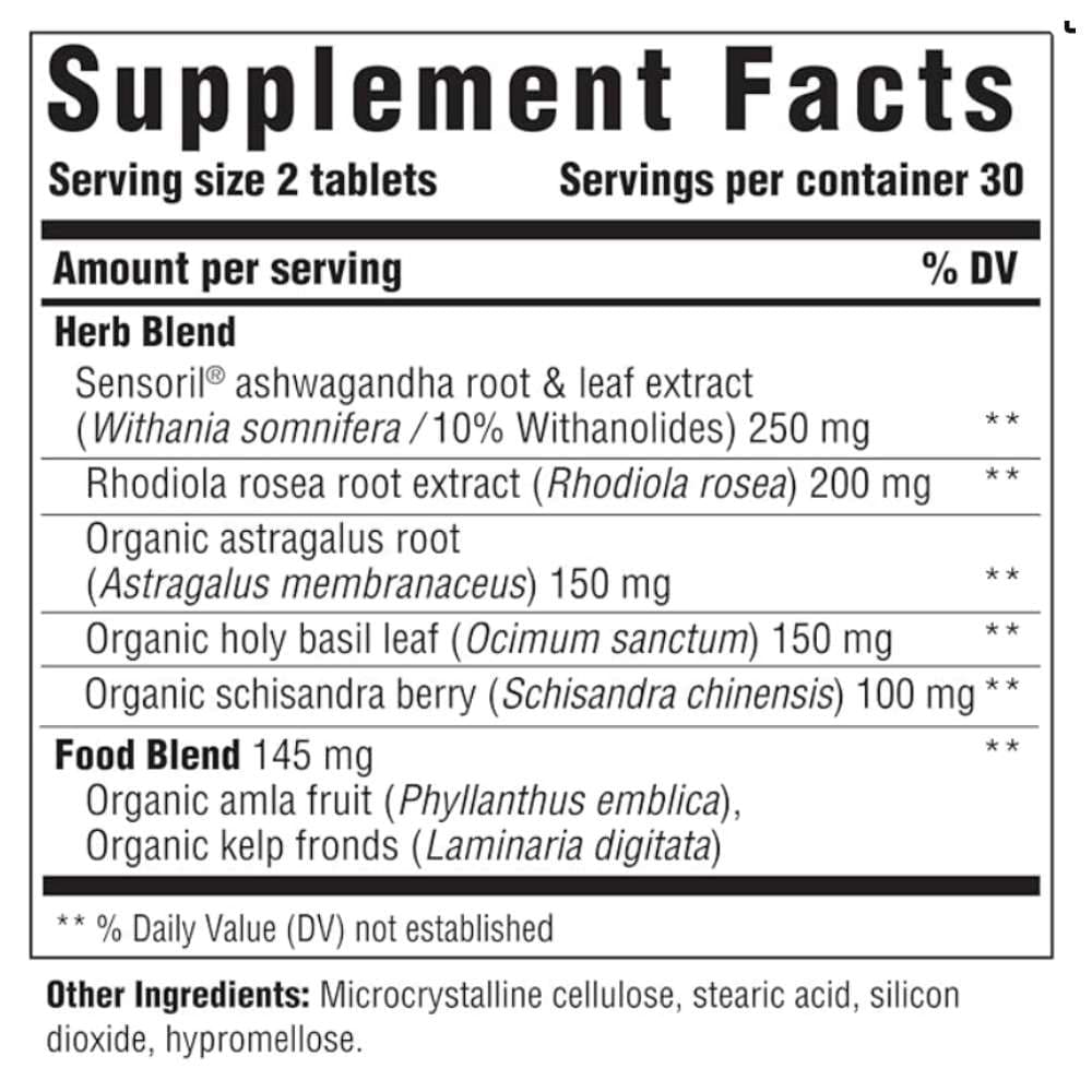 Adrenal Response 90 Tablets   * Innate Response Supplement - Conners Clinic