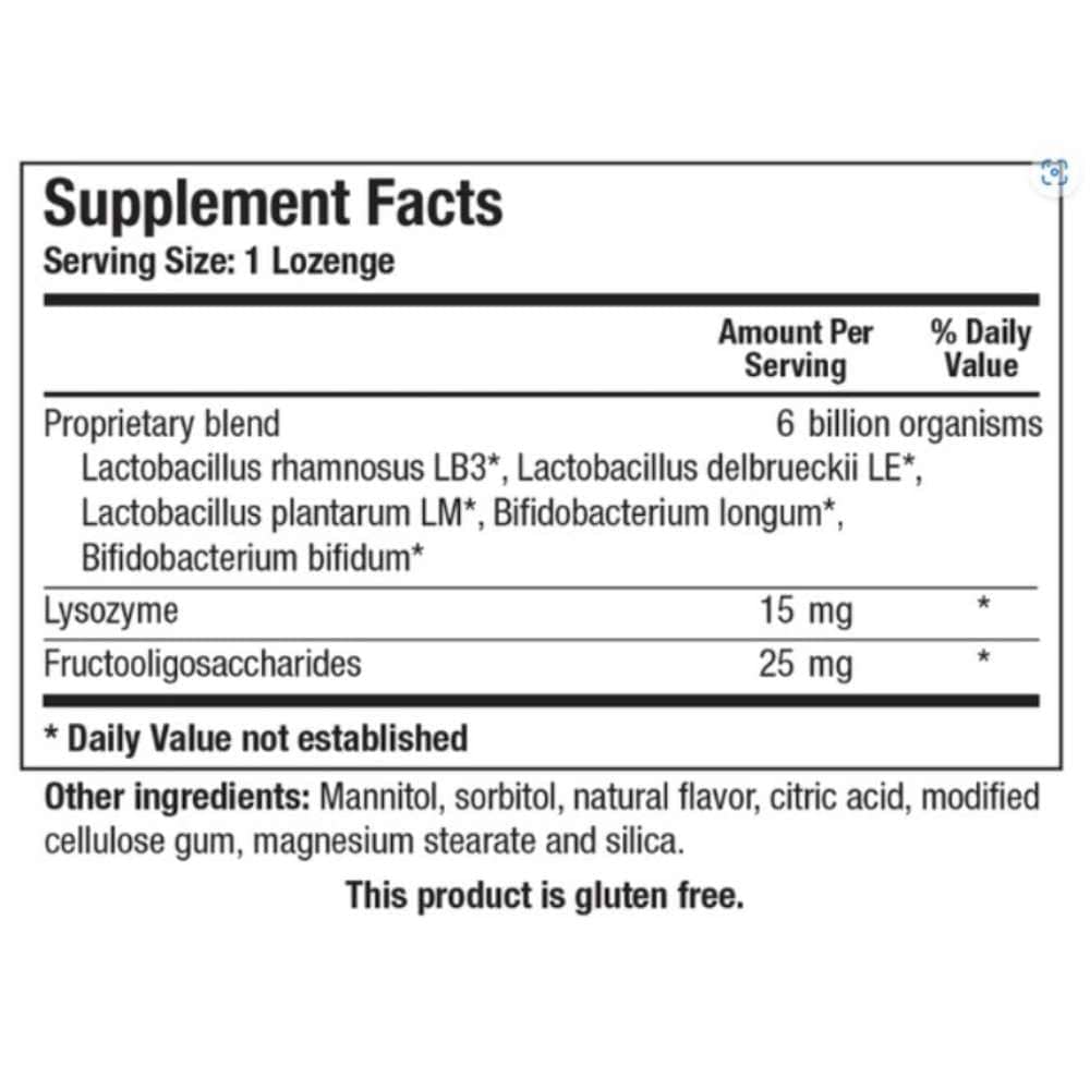 ADULT ENT-PRO (30 LOZENGES)     * Biotics Research Supplement - Conners Clinic