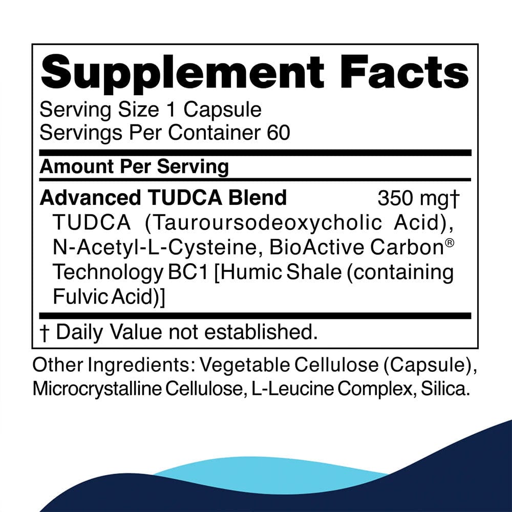 Advanced TUDCA - 60 Caps Cell Core Supplement - Conners Clinic