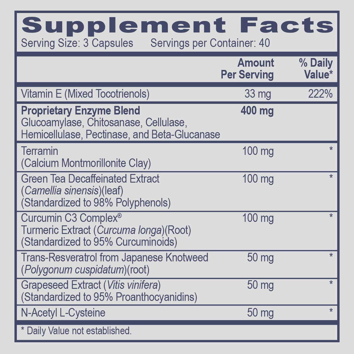 AI - Anti-Inflammatory / Autoimmune Formula - 120 Capsules Conners Clinic Supplement - Conners Clinic