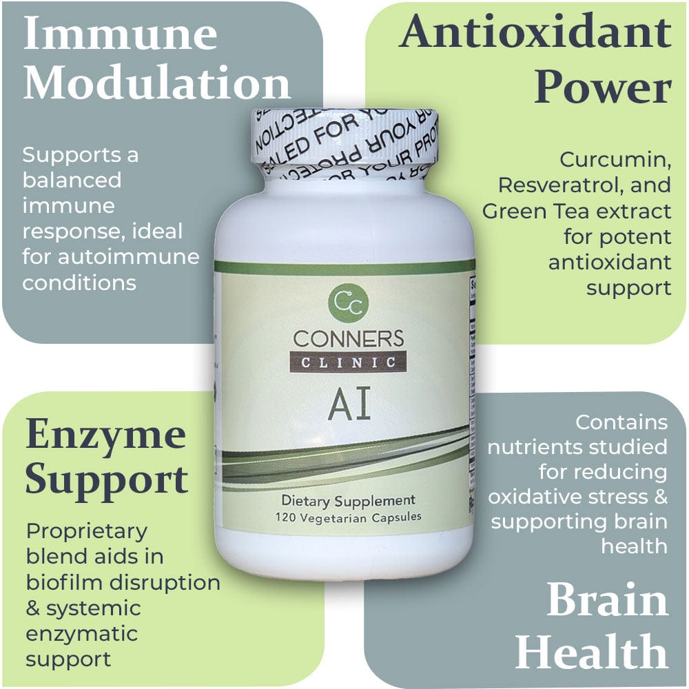 AI - Anti-Inflammatory / Autoimmune Formula - 120 Capsules Conners Clinic Supplement - Conners Clinic