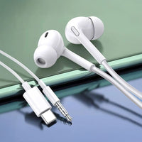 Thumbnail for Air Tube EMF Protection Radiation-Free Stereo Earbud Headphones Conners Clinic Equipment - Conners Clinic