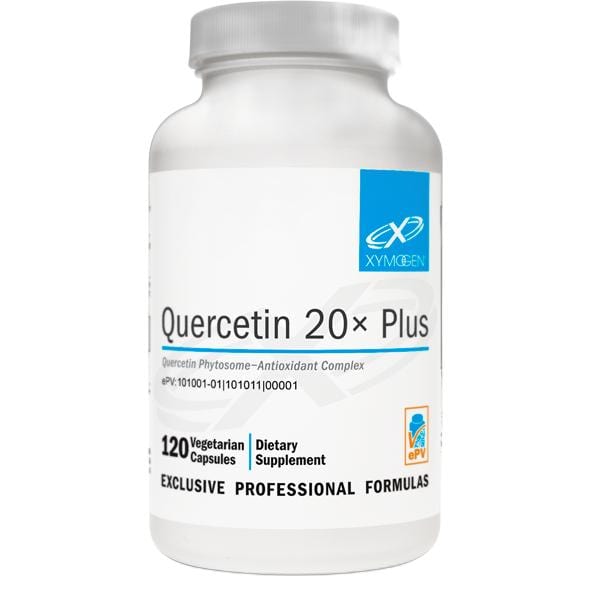 AllerDHQ / Quercetin 20× Plus - 120 Capsules    * Xymogen Supplement - Conners Clinic