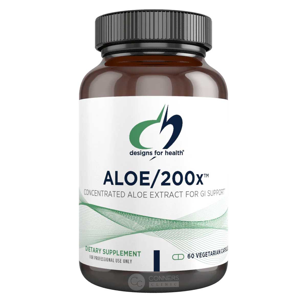 Aloe 200X - 60 caps    - PL   * Designs for Health Supplement - Conners Clinic