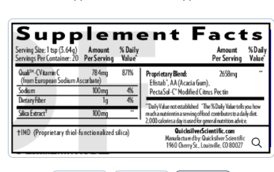 AmalgaClear®.   (2.5 fl. oz)   * Quicksilver Scientific - Conners Clinic
