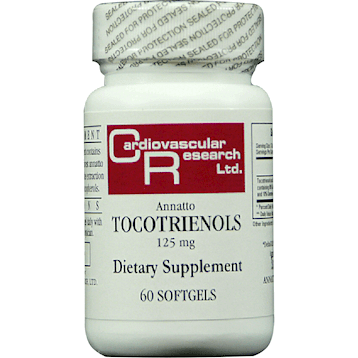 Annatto Tocotrienols 125 mg 60 gels.    * Ecological Formulas Supplement - Conners Clinic