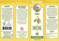 Thumbnail for Argan Face Oil * Badger Supplement - Conners Clinic