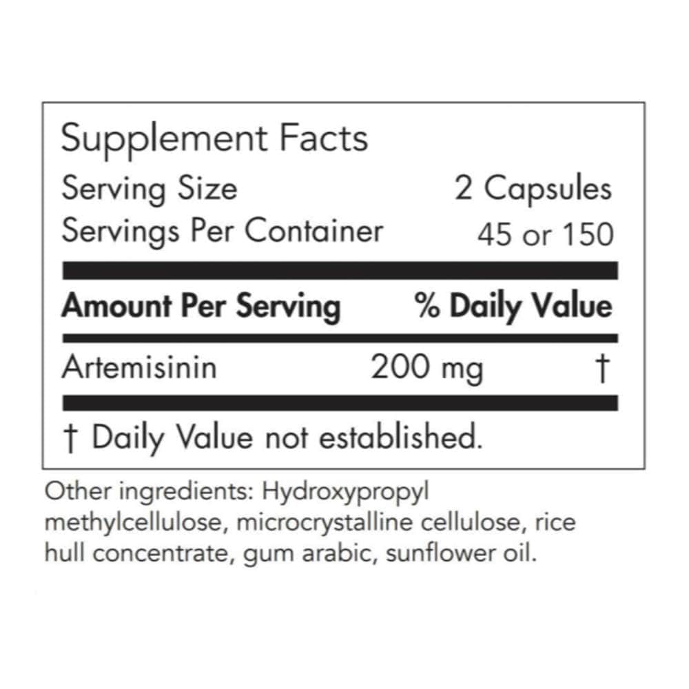 Artemisinin 100 mg - 90 Caps Allergy Research Group Supplement - Conners Clinic