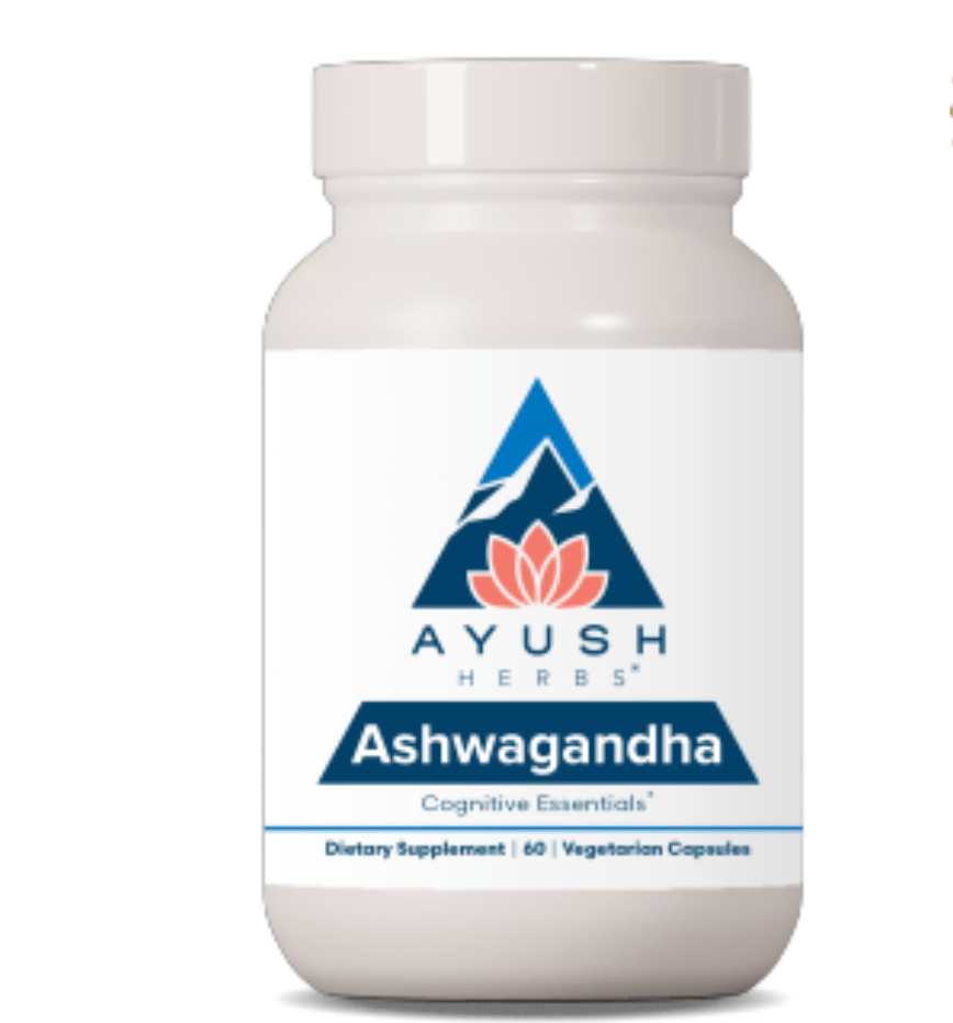 Ashwagandha 60 Capsules * Ayush Herbs - Conners Clinic