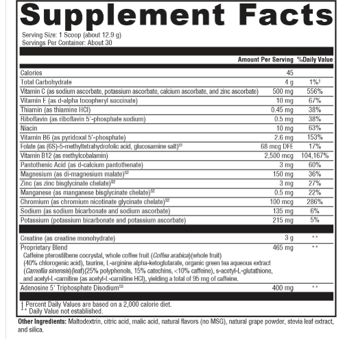 ATP Ignite™ Workout Mixed Berry 30 Servings   * Xymogen Supplement - Conners Clinic