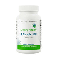 Thumbnail for B Complex MF - Methyl-Free 100 Capsules * Seeking Health Supplement - Conners Clinic