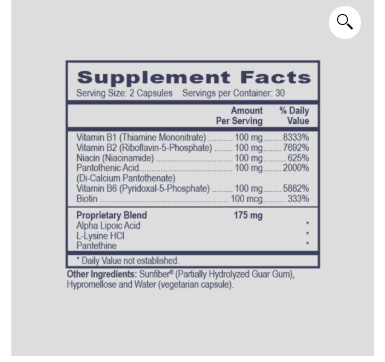 B-Specific * Prof Health Products Supplement - Conners Clinic