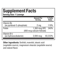 Thumbnail for B12-2000 LOZENGES (60L)    * Biotics Research Supplement - Conners Clinic