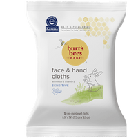 Thumbnail for Baby Bee Face & Hand Cloth 30 ct * Burt's Bees Skin Care - Conners Clinic