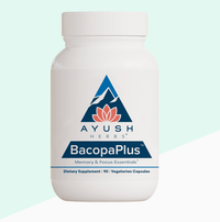 Thumbnail for Bacopa Plus 90 Capsules * Ayush Herbs - Conners Clinic