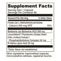 Thumbnail for BERBERINE FORCE 60 Capsules     * DaVinci Labs Supplement - Conners Clinic