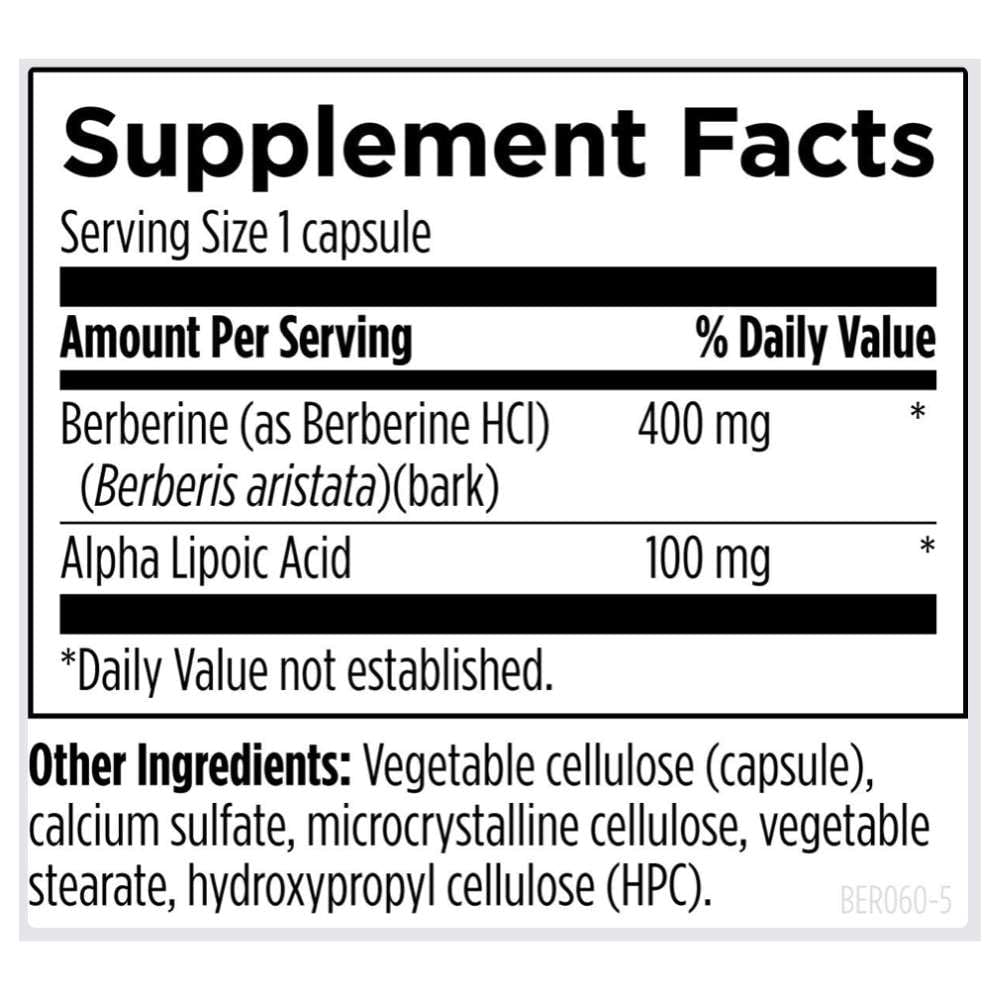 Berberine Synergy Designs for Health Supplement - Conners Clinic