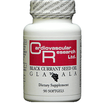 Black Currant Seed 90 softgels.     * Ecological Formulas Supplement - Conners Clinic