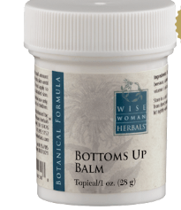 Bottom's Up Balm 1 oz.    * Wise Woman Herbals Supplement - Conners Clinic