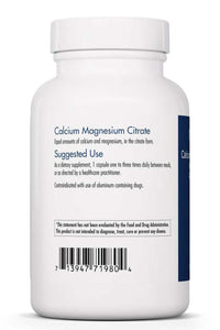 Thumbnail for Calcium / Magnesium Citrate     * Allergy Research Group Supplement - Conners Clinic