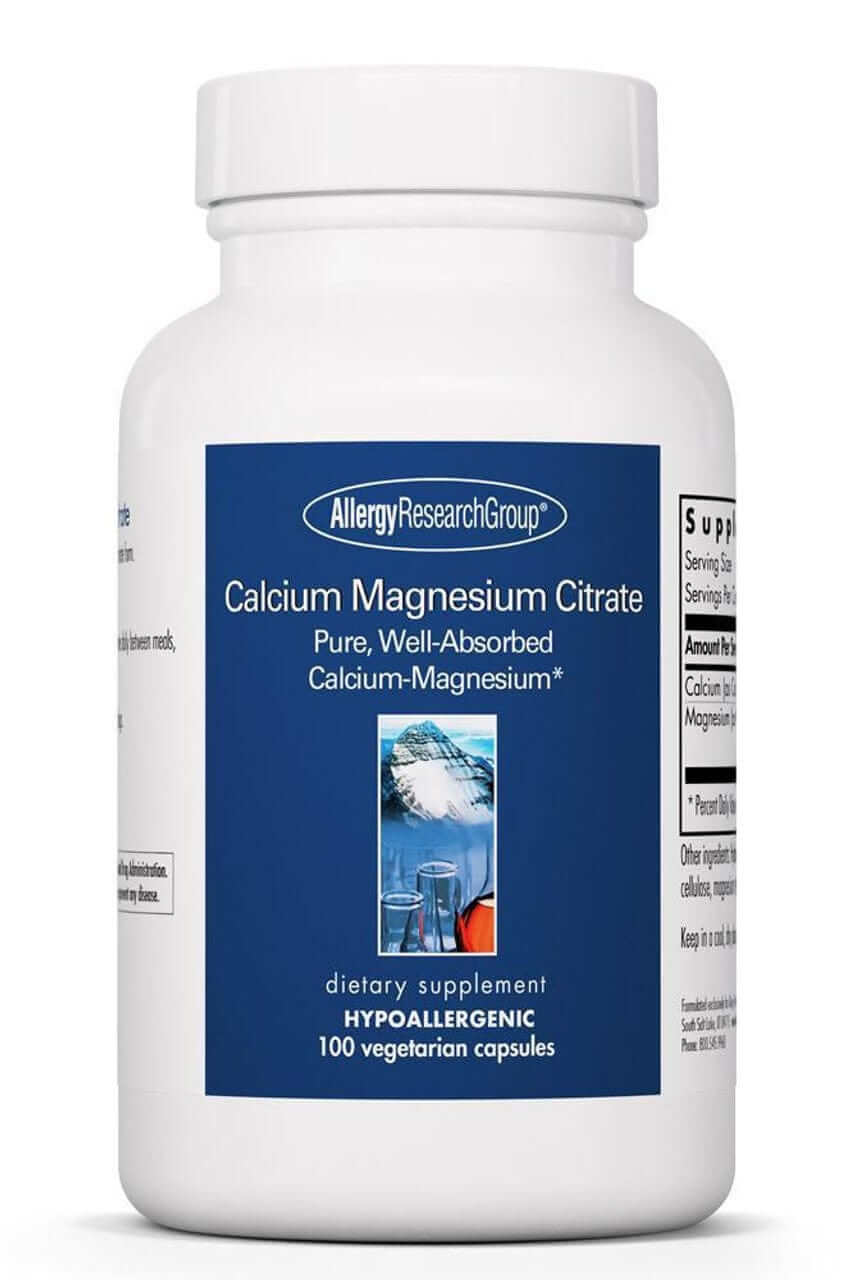 Calcium / Magnesium Citrate     * Allergy Research Group Supplement - Conners Clinic