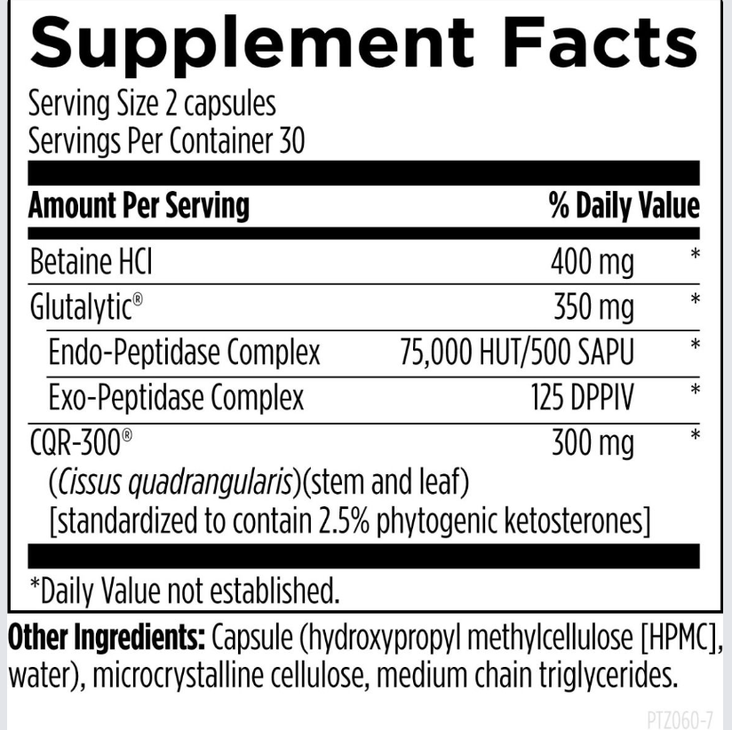 Carb-Lipo Control (Formerly ProtectZyme) Designs for Health Supplement - Conners Clinic