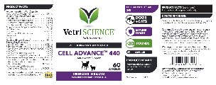 Cell Advance 440 for pets VetriScience Supplement - Conners Clinic