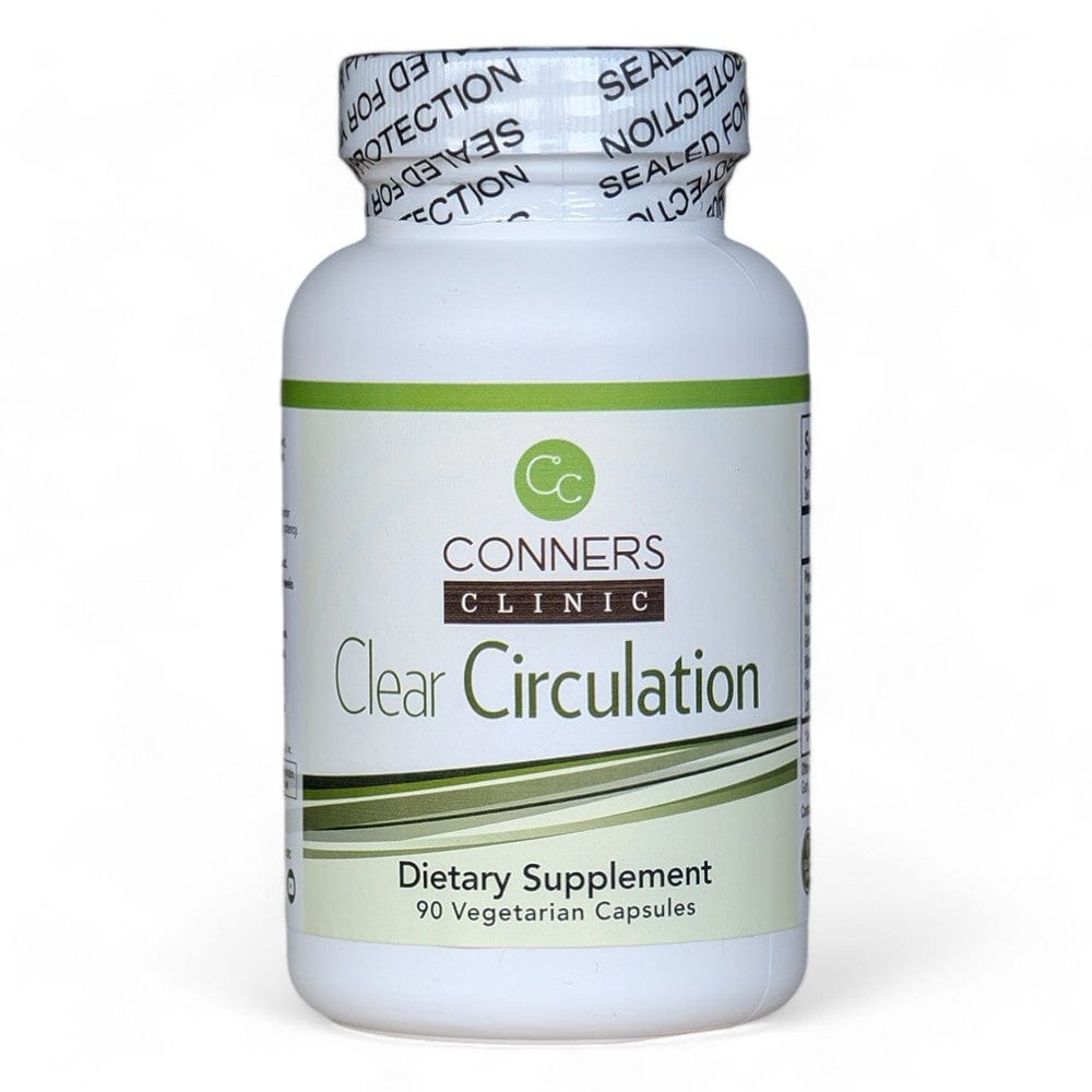 Clear Circulation - 90 Caps Conners Clinic Supplement - Conners Clinic