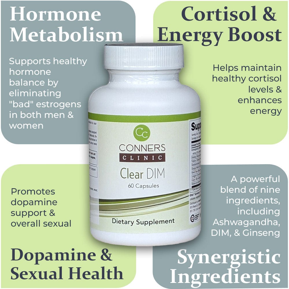 Clear DIM - 60 Softgels Conners Clinic Supplement - Conners Clinic