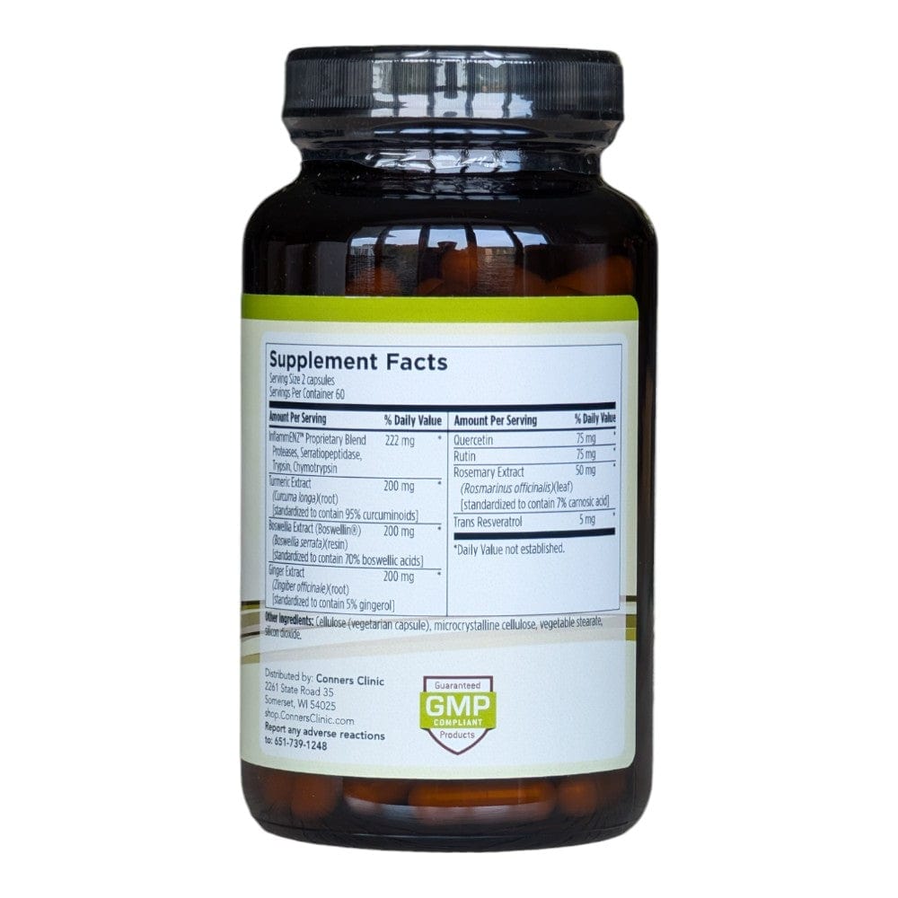 Clear Inflam - 120 Caps Conners Clinic Supplement - Conners Clinic