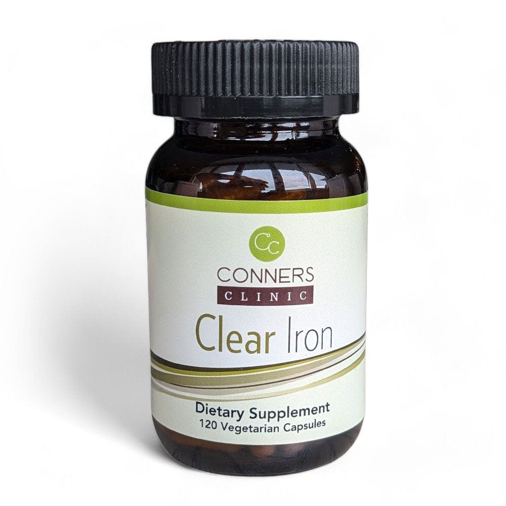 Clear Iron - 120 Count Conners Clinic Supplement - Conners Clinic