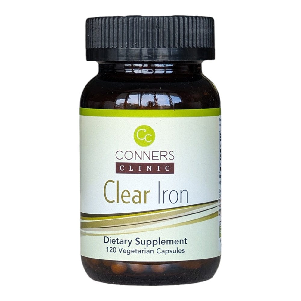 Clear Iron - 120 Count Conners Clinic Supplement - Conners Clinic