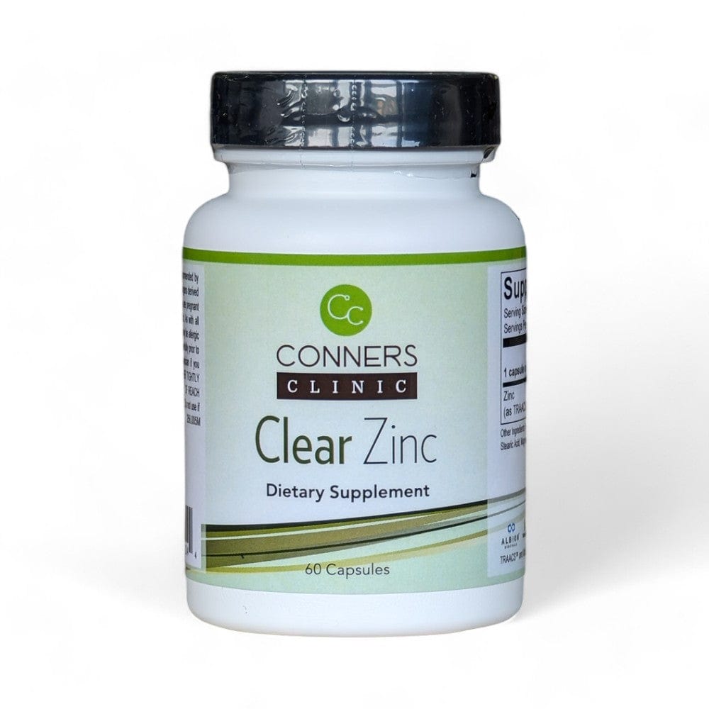 Clear Zinc - 60 caps Conners Clinic Supplement - Conners Clinic