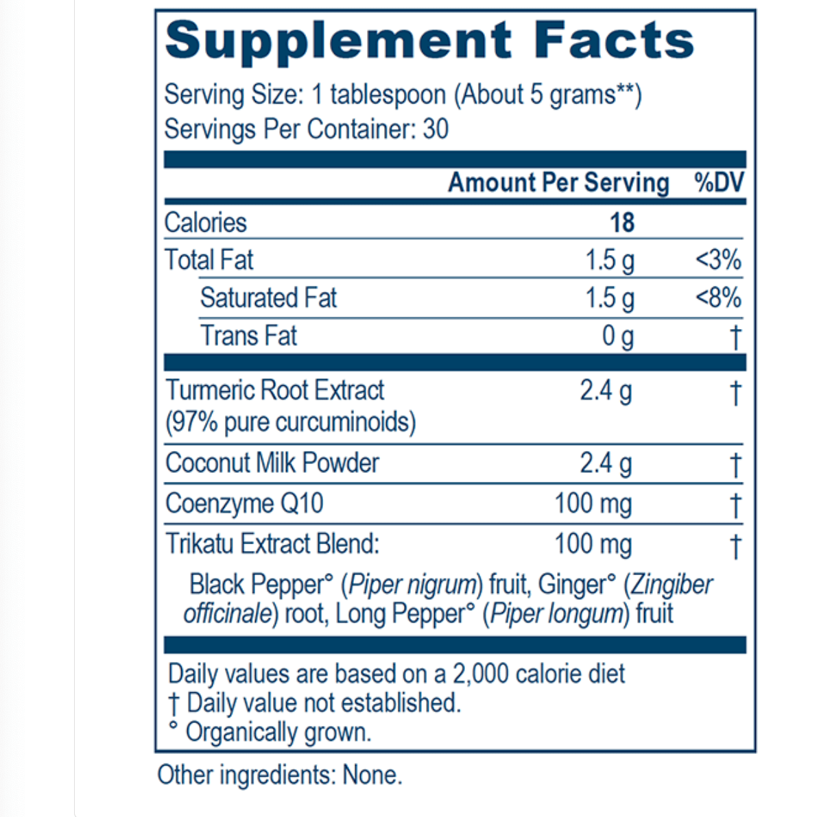 CoCurcumin 30 Servings   * Ayush Herbs - Conners Clinic