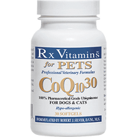Thumbnail for CoQ10 30 for Dogs & Cats 30 gels Rx Vitamins for Pets Supplement - Conners Clinic