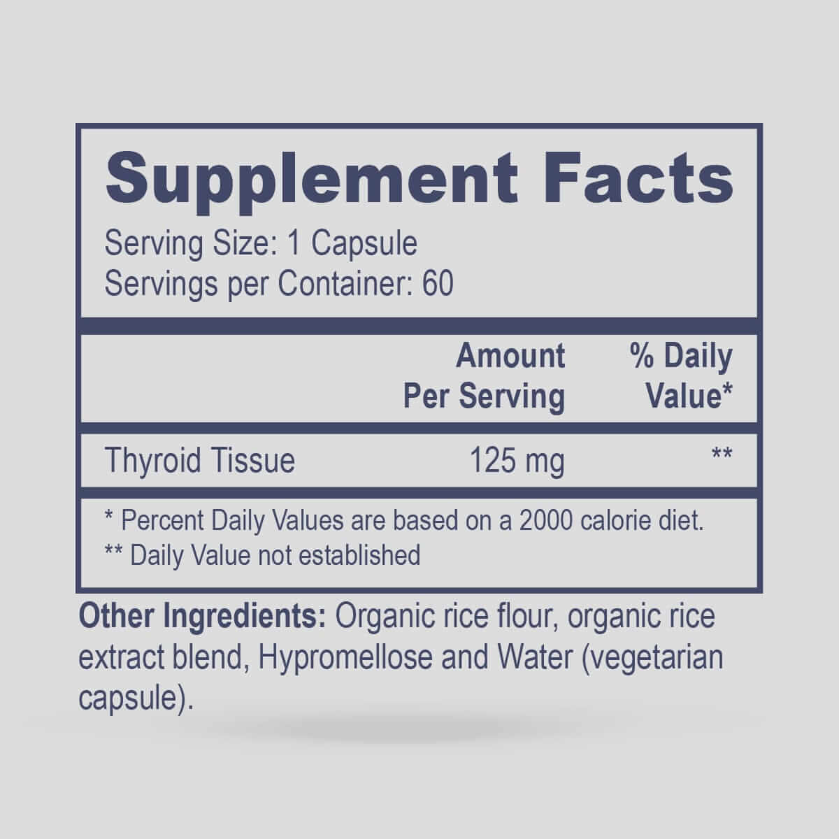 Eco Thyro 125 Prof Health Products Supplement - Conners Clinic