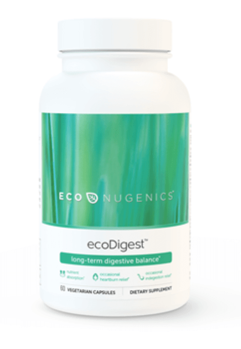 ecoDigest 60 vegcaps.     * EcoNugenics Supplement - Conners Clinic