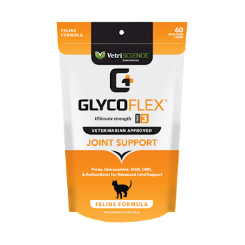 Glyco-Flex III Feline Bite Sized 60 chew VetriScience Supplement - Conners Clinic