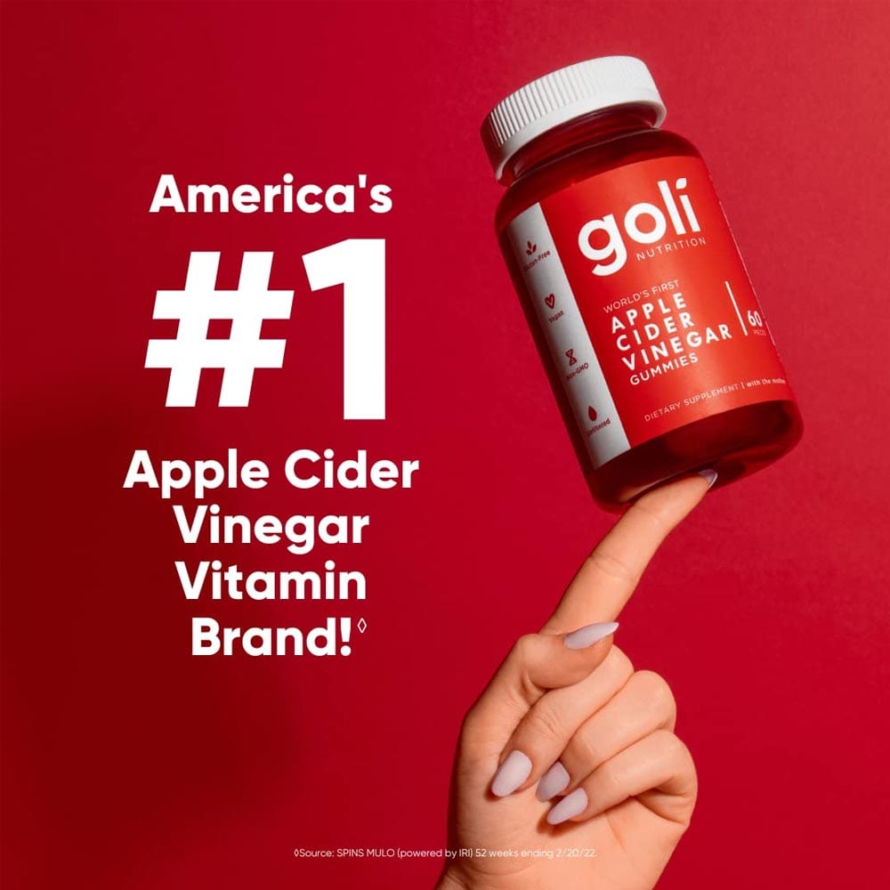 Goli Apple Cider Vinegar Gummy Vitamins - 60 Ct Goli - Conners Clinic