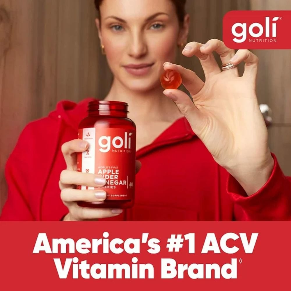 Goli Apple Cider Vinegar Gummy Vitamins - 60 Ct Goli - Conners Clinic