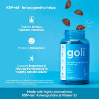 Thumbnail for Goli Ashwagandha Gummy Vitamins - 60 Ct Goli - Conners Clinic