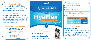 Hyaflex Liquid HA for Dogs 1 fl oz Hyalogic Supplement - Conners Clinic