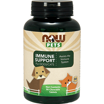 Immune Support for Dogs/Cats 90 chew tab * NOW Supplement - Conners Clinic