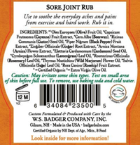 Thumbnail for Joint Rub * Badger Supplement - Conners Clinic