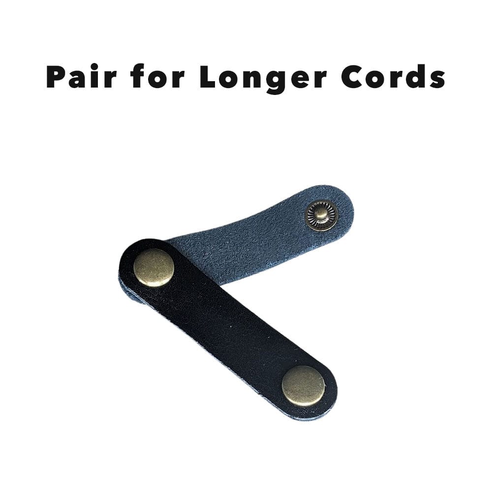 Leather Cord Strap for Organizing your Headphone or Charger Cable Conners Clinic - Conners Clinic