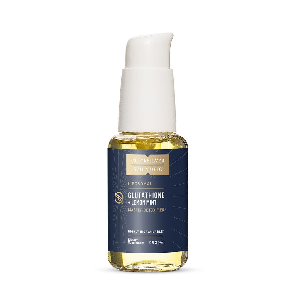 Liposomal Glutathione, Lemon Mint Flavor - 1.7 fl oz  * Quicksilver Scientific Supplement - Conners Clinic