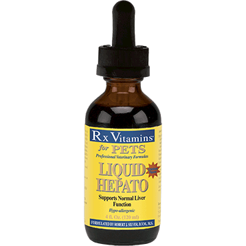 Liquid Hepato for Pets Chicken 4 oz Rx Vitamins for Pets Supplement - Conners Clinic
