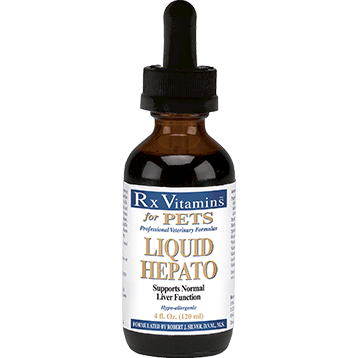 Liquid Hepato for Pets Original 4 oz Rx Vitamins for Pets Supplement - Conners Clinic